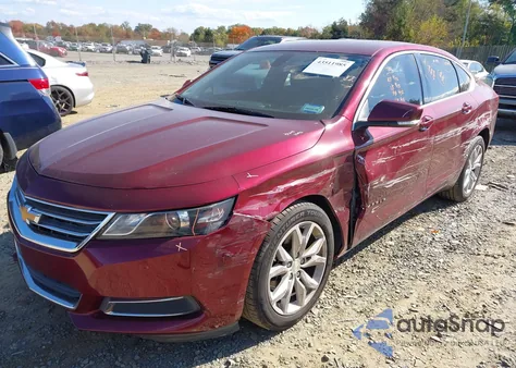 2017 Chevrolet Impala 1Lt from USA, damaged, VIN 2G1105SA7H9125689
